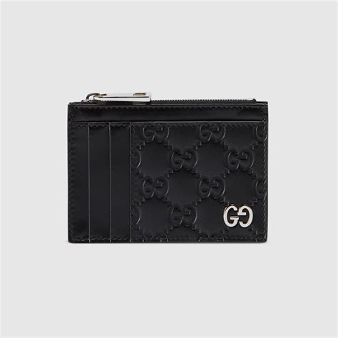 gucci signature card case|gucci card case sale.